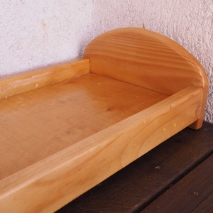 Babaágy 40cm-es játékbabának - játék & sport - baba & babaház - babaruha, babakellék - Meska.hu