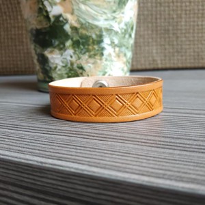 Rombusz sormintás karpánt, Ékszer, Karkötő, , MESKA