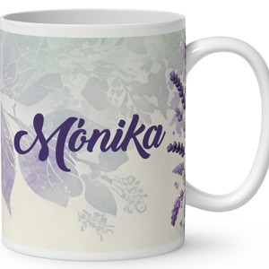 Névvel kérhető - Illatos levendulás manó mintás bögre - otthon & életmód - konyhafelszerelés, tálalás - tálalás - bögre & csésze - Meska.hu