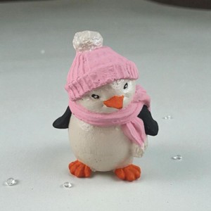 Téli pingvin - karácsonyi rózsaszín, , , MESKA