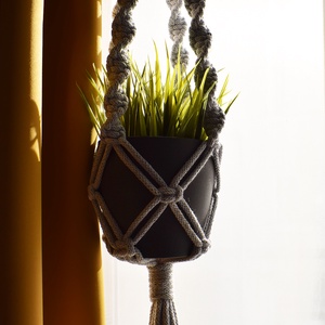 Makramé virágtartó - otthon & életmód - dekoráció - Meska.hu