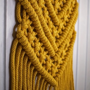 Makramé falidísz - otthon & életmód - dekoráció - Meska.hu