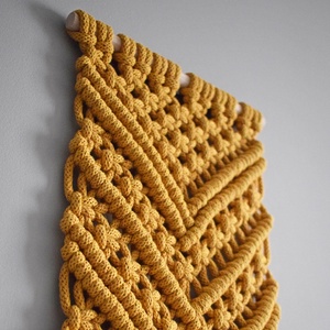 Makramé falidísz - otthon & életmód - dekoráció - Meska.hu