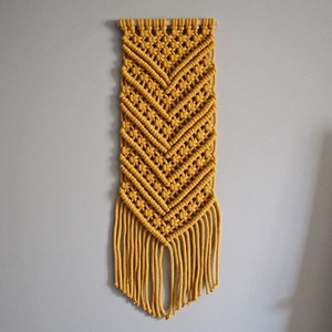 Makramé falidísz - Meska.hu