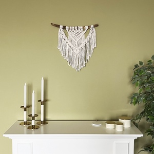 Makramé falidísz - otthon & életmód - dekoráció - fali és függő dekoráció - falra akasztható dekor - Meska.hu