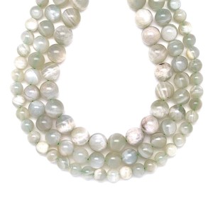 Garnierit golyó 10-11mm  ékszerkészítő alapanyag (füzér), Kellékek & szerszámok, Ásvány alapanyag, Ásványfüzér, , MESKA