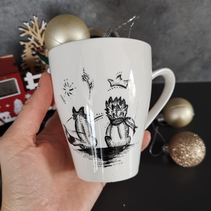 Kisherceges bögre - otthon & életmód - konyhafelszerelés, tálalás - tálalás - bögre & csésze - Meska.hu