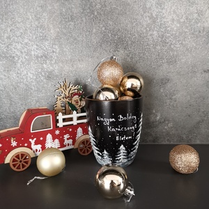 Feliratos karácsonyi bögre, Otthon & Életmód, Konyhafelszerelés, tálalás, Tálalás, Bögre & Csésze, Festett tárgyak, MESKA