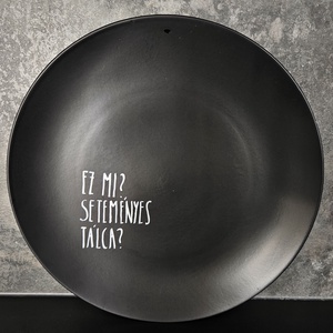 Feliratos tányérokat , Otthon & Életmód, Konyhafelszerelés, tálalás, Tálalás, Tányér & Étkészlet, Festett tárgyak, MESKA