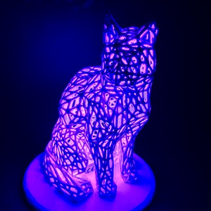 3D Nyomtatott macska lámpa - Meska.hu