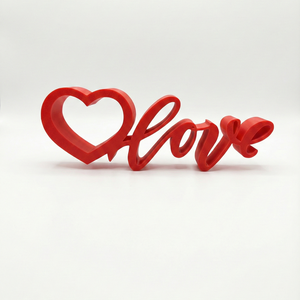 3D Love felirat - Meska.hu