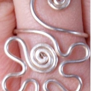 gyöngy nélküli gyűrű (2 fazon) - ékszer - gyűrű - fonódó gyűrű - Meska.hu