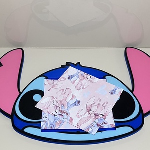 Stitch papírtartó, Otthon & Életmód, Papír, írószer, Ajándékozás kellékei, Papírtorta, Fotó, grafika, rajz, illusztráció, MESKA