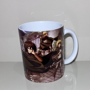 Attack on Titan bögre - otthon & életmód - konyhafelszerelés, tálalás - tálalás - bögre & csésze - Meska.hu