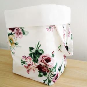 Textil tároló, mintás (közepes) - Meska.hu