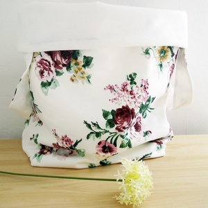 Textil tároló, mintás (nagy) - Meska.hu