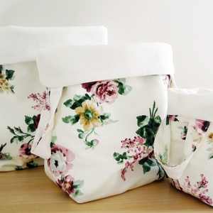 Textil tároló szett (mintás) - Meska.hu