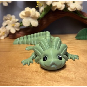 3D nyomtatott Axolotl - játék & sport - plüssállat & játékfigura - más figura - Meska.hu