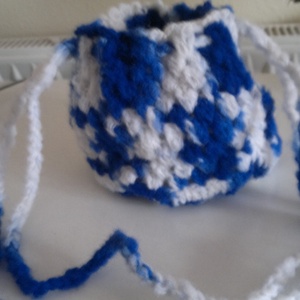 Horgolt tatyó virággal. - táska & tok - kézitáska & válltáska - válltáska - Meska.hu