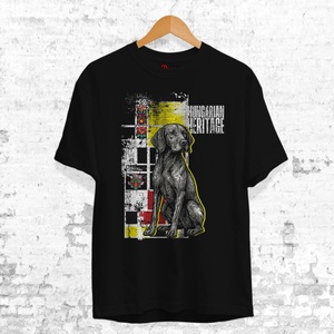 Vizsla mintás unisex póló  Hungarian Heritage kollekció / Urbanmood - ruha & divat - női ruha - póló, felső - Meska.hu