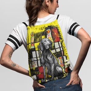 Magyar Vizsla mintás tornazsák  Hungarian Heritage kollekció / Urbanmood - táska & tok - hátizsák - tornazsák, gymbag - Meska.hu