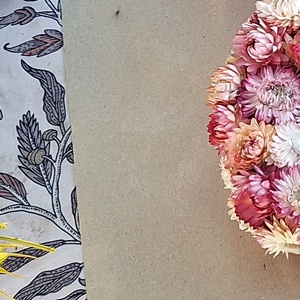 Rizs koszorú - otthon & életmód - virágdekoráció - virágdíszek - dekor koszorúk, kopogtatók - Meska.hu