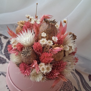 Mákfejes virágbox - Meska.hu