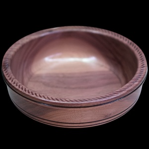 Fekete dió fatál - 7 - otthon & életmód - konyhafelszerelés, tálalás - tálalás - kínálótál - Meska.hu