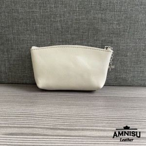 Ekrü - metálkék kettő cipzáras kulcstartó - LIMITÁLT B3001 - táska & tok - kulcstartó & táskadísz - kulcstartó - Meska.hu