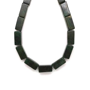 Jáde afrikai tégla 8x16mm, Kellékek & szerszámok, Ásvány alapanyag, Ásványfüzér, , MESKA