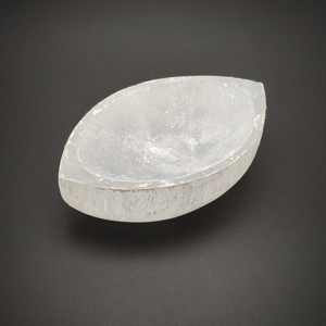 Szelenit tál szem 10cm, Kellékek & szerszámok, Ásvány alapanyag, Szelenit korong, , MESKA