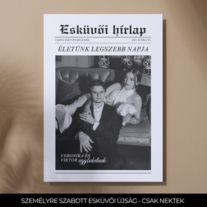 Személyre szabott esküvői újság - Meska.hu