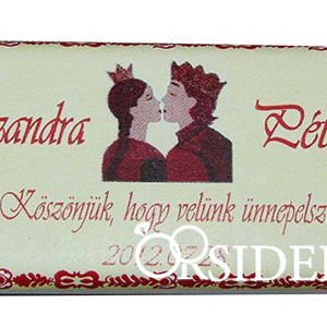 Magyaros köszönetajándék csoki - Meska.hu
