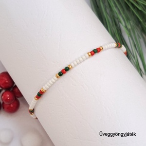 Vékony karkötő - ékszer - karkötő - gyöngyös karkötő - Meska.hu