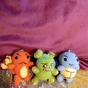 3db Pokémon kulcstartó - Meska.hu