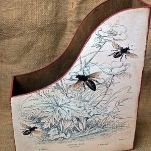 Fa irattartó papucs -  - Meska.hu