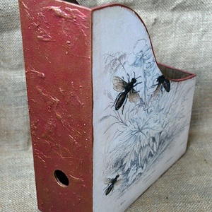 Fa irattartó papucs -  - Meska.hu