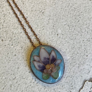 Tűzzománc medál - ékszer - nyaklánc - medálos nyaklánc - Meska.hu