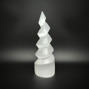 Szelenit spirál 10cm, Kellékek & szerszámok, Ásvány alapanyag, Szelenit korong, , MESKA