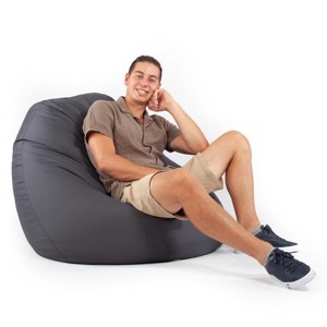 Szürke Kültéri XXL Babzsákfotel, , , MESKA