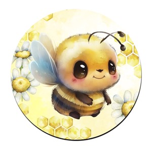 Nagy méhecske mintás bögre alátét, , , MESKA