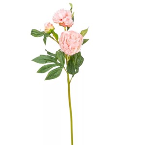 3 ágú peónia - pink, Kellékek & szerszámok, Dekorációs kellékek, Virágfej, , MESKA