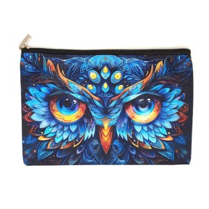 Bagoly mintás szütyő � textil ajándéktasak 21x15 cm - Meska.hu