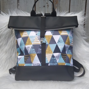 Rolltop hátizsák - Meska.hu Rolltop hátizsák - Meska.hu
