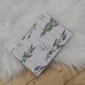 Textil könyvborító - otthon & életmód - papír, írószer - könyv- és füzetborító - Meska.hu