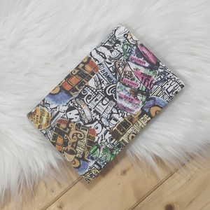 Textil könyvborító - otthon & életmód - papír, írószer - könyv- és füzetborító - Meska.hu
