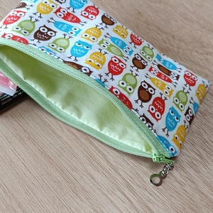 Kézzel készült pamut neszesszer � sokoldalú tolltartó, kártyatartó vagy szemüvegtok - táska & tok - pénztárca & más tok - szemüvegtok - Meska.hu