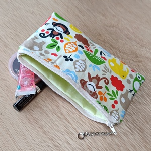 Kézzel készült pamut neszesszer � sokoldalú tolltartó, kártyatartó vagy szemüvegtok - táska & tok - pénztárca & más tok - szemüvegtok - Meska.hu