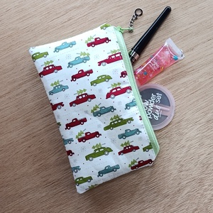 Kézzel készült pamut neszesszer � sokoldalú tolltartó, kártyatartó vagy szemüvegtok - Meska.hu