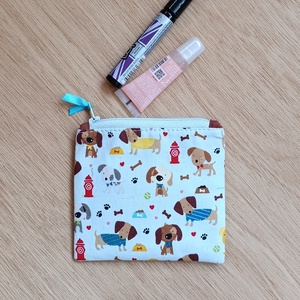 Kézzel készült pamut neszesszer � sokoldalú tok, kártyatartó - táska & tok - pénztárca & más tok - fülhallgató tok  - Meska.hu